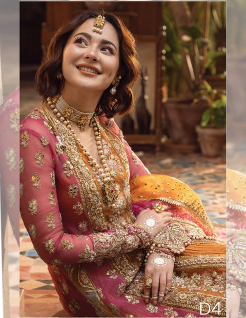 Crimson X Saira Shakira Wedding Collection | Mehndi Galore