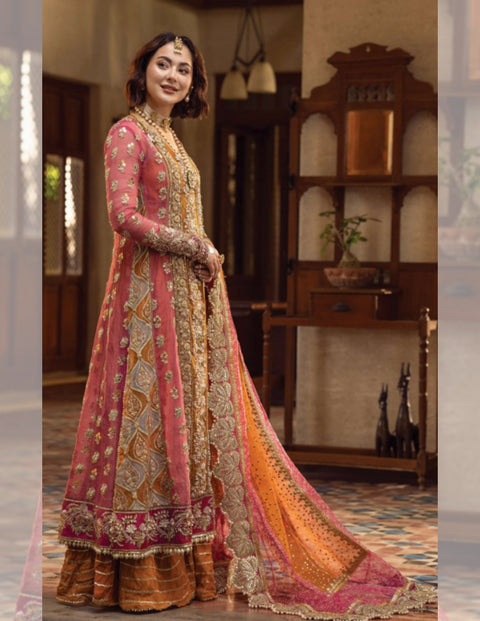 Crimson X Saira Shakira Wedding Collection | Mehndi Galore