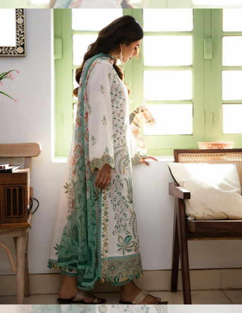 Afsaneh Luxury Lawn’23 by Aabyaan | AL-01