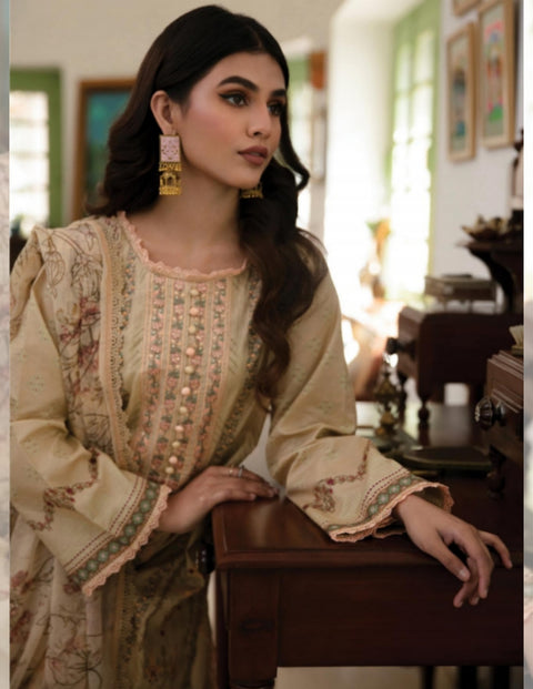 Afsaneh Luxury Lawn’23 by Aabyaan | AL-07