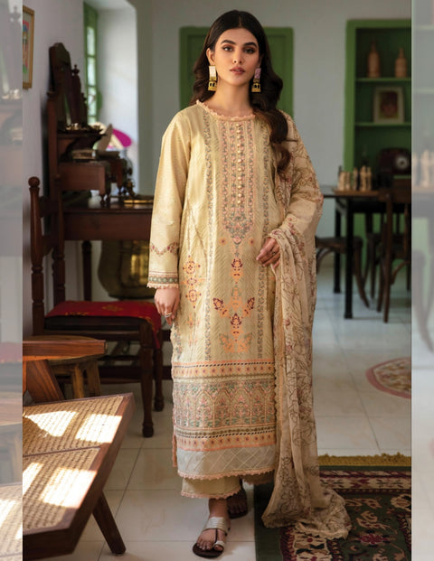 Afsaneh Luxury Lawn’23 by Aabyaan | AL-07