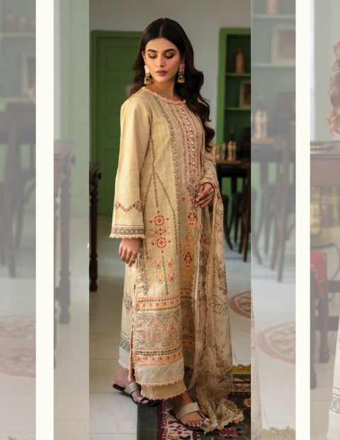 Afsaneh Luxury Lawn’23 by Aabyaan | AL-07
