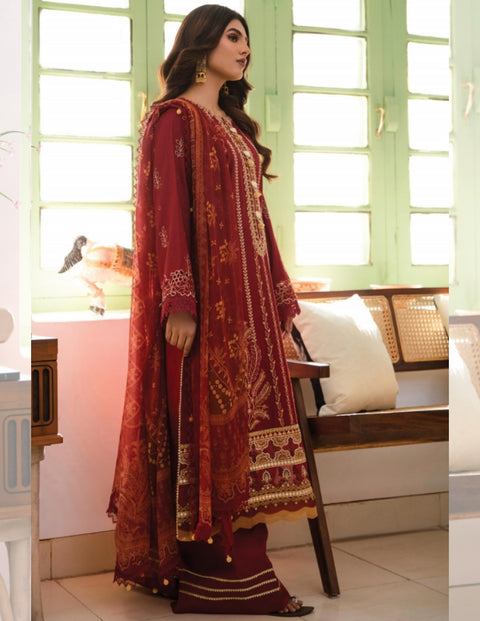 Afsaneh Luxury Lawn’23 by Aabyaan | AL-08