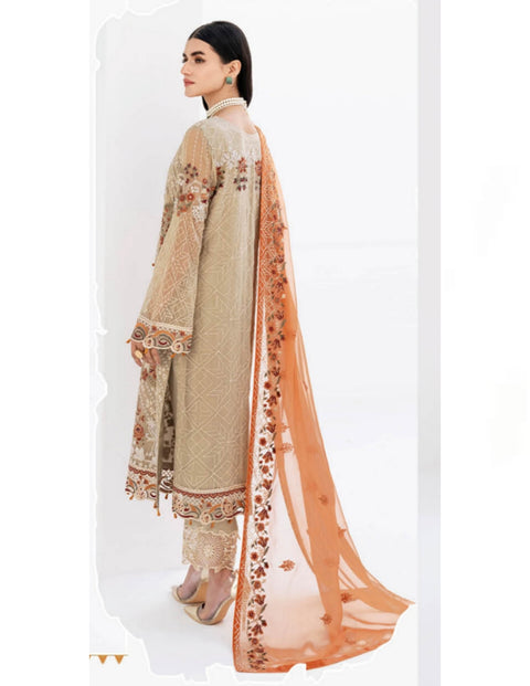 Ramsha Chevron Chiffon Vol 6 | A-605