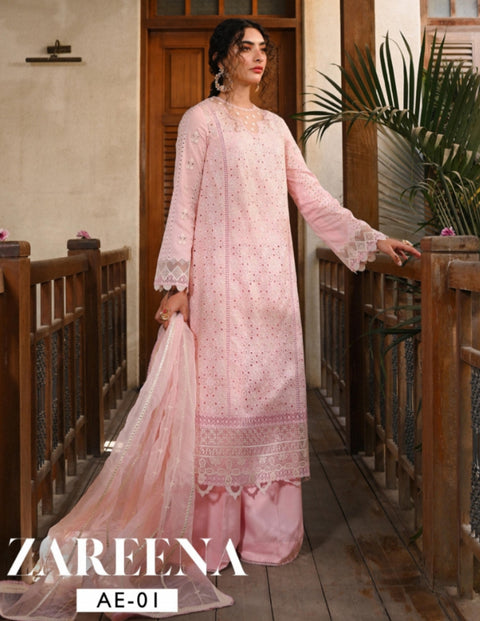 Chikankari Eid Collection by Aabyaan 2023 | AE-01
