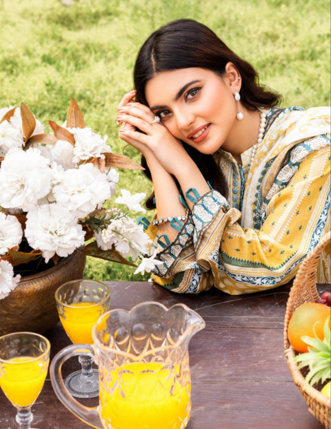 ADAN LIBAS SUMMERKARI LAWN 2023 | French Ola