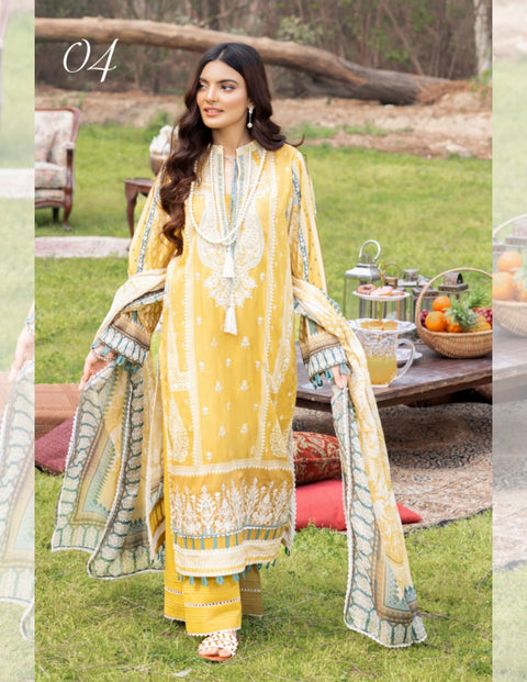 ADAN LIBAS SUMMERKARI LAWN 2023 | French Ola