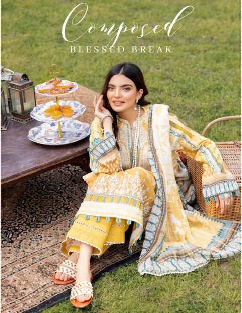 ADAN LIBAS SUMMERKARI LAWN 2023 | French Ola